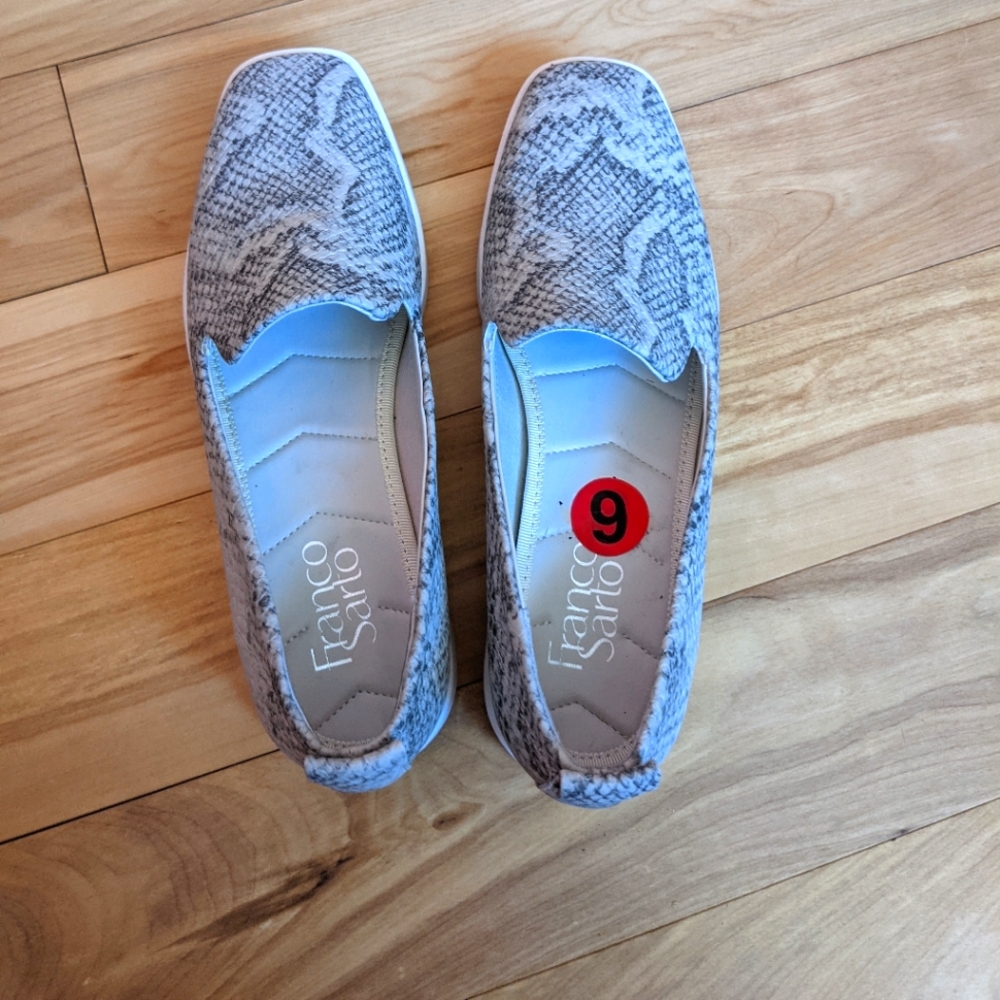Franco Sarto Boston Slip On Leather Sneakers US6